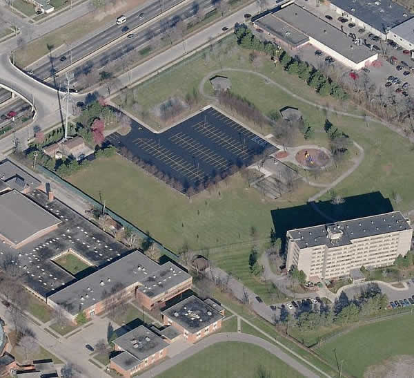 East Side Drive-In Theatre - Recent Aerial (newer photo)